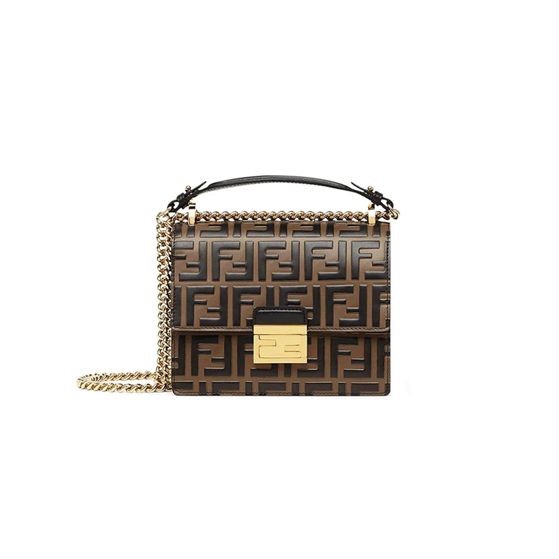 FENDI SMALL FF KAN BAG 8M0417A659F13VK (18*14*10cm)